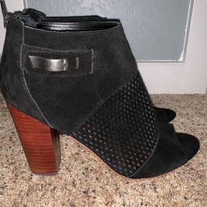 Dolce Vita Peep Toe Booties NWOT